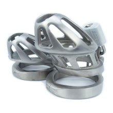 Charger l'image dans la galerie, BON4Mplus — coffret de chasteté masculine optimal, taille small, en acier inoxydable