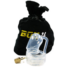 Load image into Gallery viewer, BON4 transparent silicone chastity device