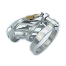 Charger l'image dans la galerie, BON4M Large – dispositif de chasteté masculine en acier inoxydable / Version pleine
