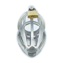 Charger l'image dans la galerie, BON4M Large – dispositif de chasteté masculine en acier inoxydable / Version pleine