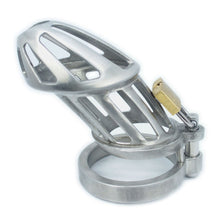 Charger l'image dans la galerie, BON4M Large – dispositif de chasteté masculine en acier inoxydable / Version pleine