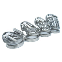 Load image into Gallery viewer, BON4Max high quality male chastity package in stainless steel including all cage sizes
