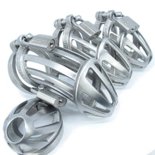 Load image into Gallery viewer, BON4Max high quality male chastity package in stainless steel including all cage sizes
