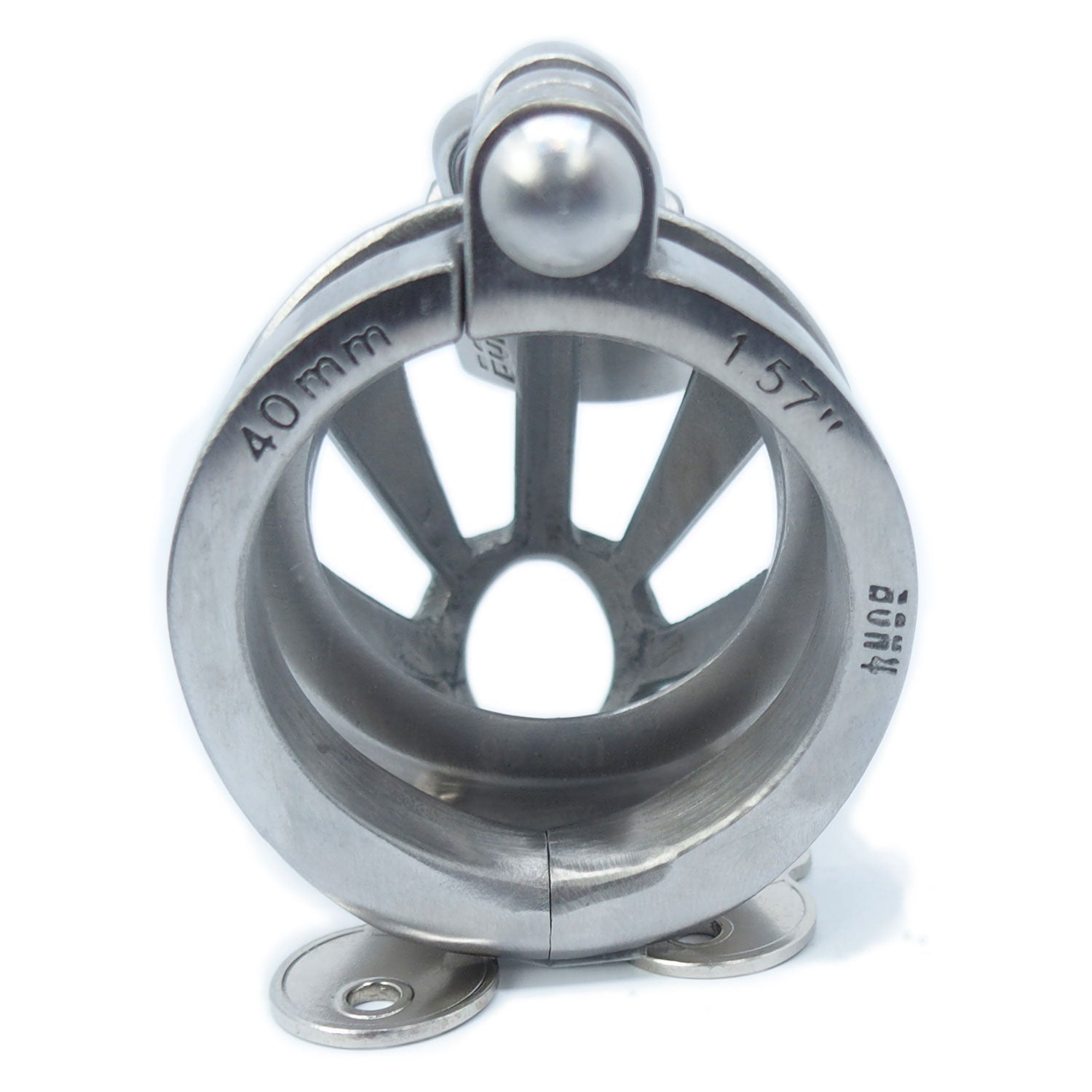 BON4Micro very small stainless steel chastity cage