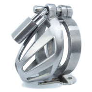 BON4Micro very small stainless steel chastity cage