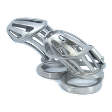 Load image into Gallery viewer, BON4Mplus Large high quality chastity cage package in stainless steel
