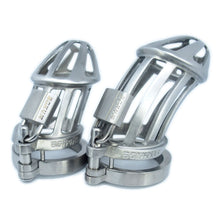 Load image into Gallery viewer, BON4Mplus Large high quality chastity cage package in stainless steel
