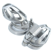 Load image into Gallery viewer, BON4Mplus small optimal male chastity package in stainless steel
