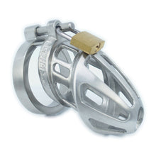 Load image into Gallery viewer, BON4Msmall stainless steel chastity device / Solid version
