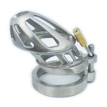 Load image into Gallery viewer, BON4Msmall stainless steel chastity device / Solid version
