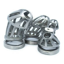 Load image into Gallery viewer, BON4Max high quality male chastity package in stainless steel including all cage sizes
