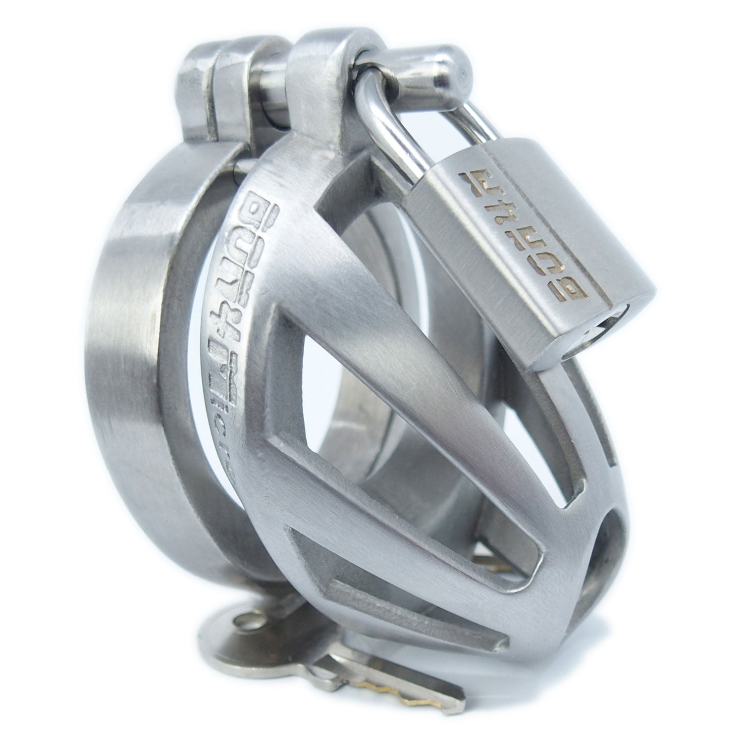 BON4Micro very small stainless steel chastity cage